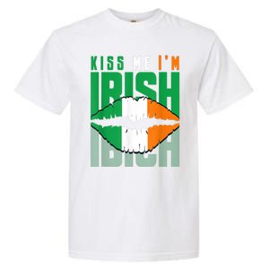 Kiss Me IM Irish St. PaddyS Day Irish Lads Or Ladies Garment-Dyed Heavyweight T-Shirt