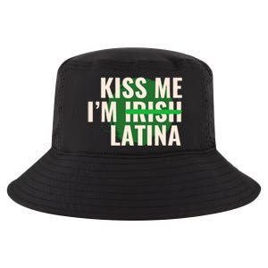 Kiss Me Im Irish Latina Funny Hispanic St Patricks Day Cool Comfort Performance Bucket Hat