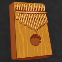 Kalimba Musical Instrument 11oz C Handle Ceramic Mug