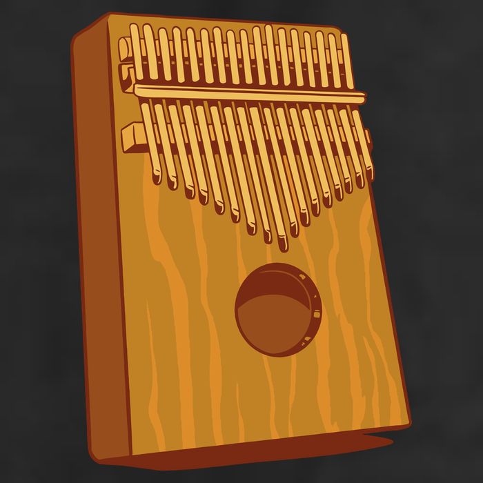Kalimba Musical Instrument 11oz C Handle Ceramic Mug