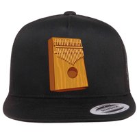 Kalimba Musical Instrument Flatbill Hat