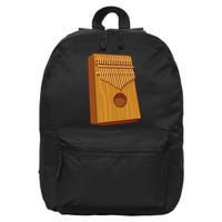 Kalimba Musical Instrument 16 in Basic Backpack
