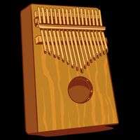 Kalimba Musical Instrument 16 in Basic Backpack