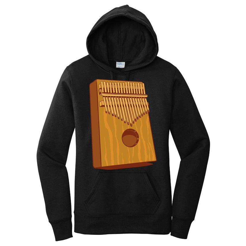 Kalimba Musical Instrument Women's Pullover Hoodie