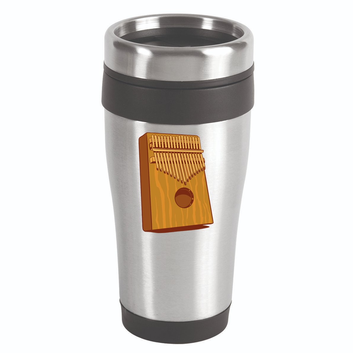 Kalimba Musical Instrument 16oz Travel Tumbler