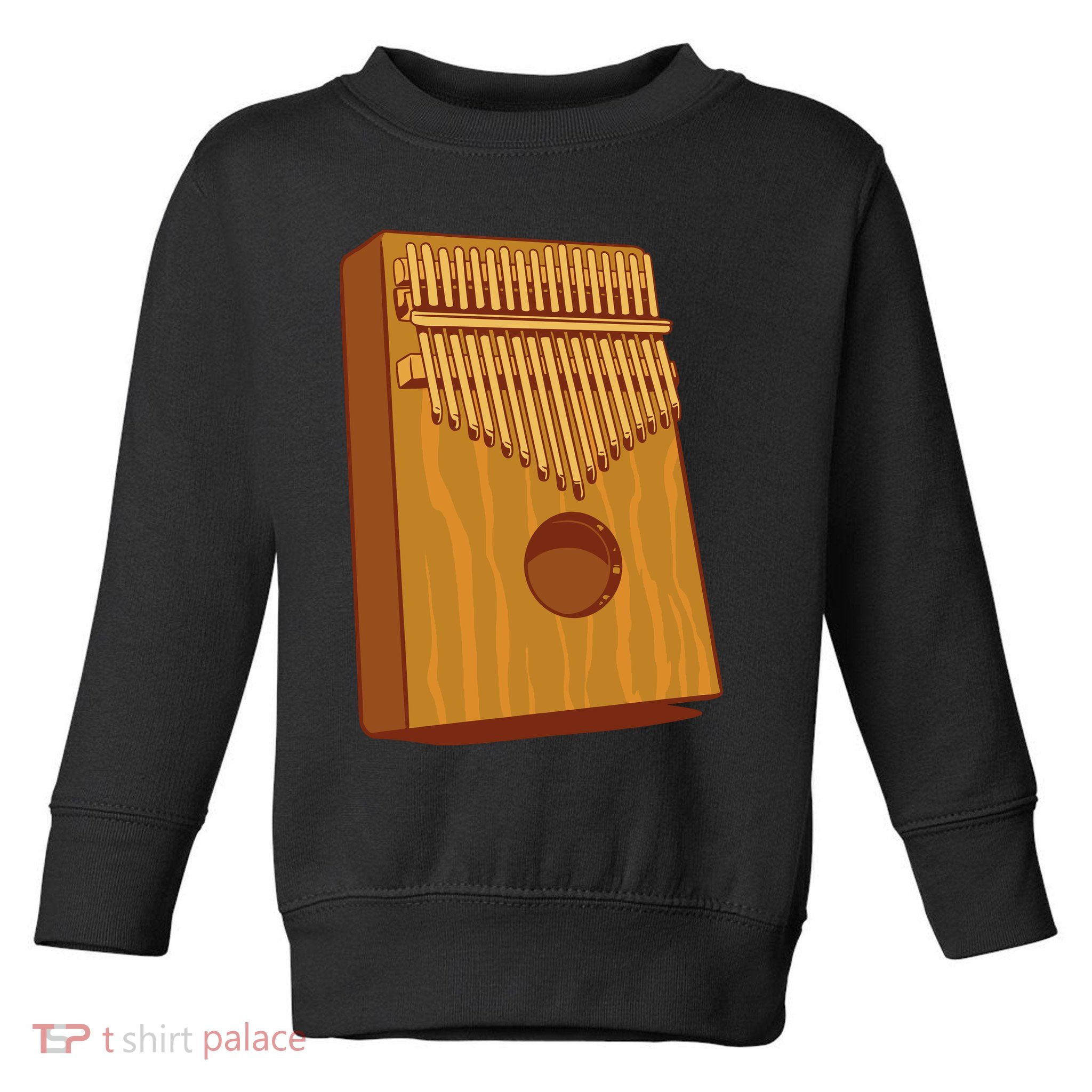 Kalimba Musical Instrument Toddler Sweatshirt