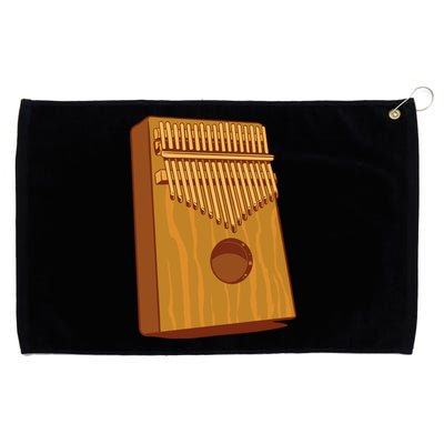 Kalimba Musical Instrument Grommeted Golf Towel