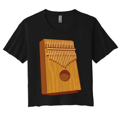 Kalimba Musical Instrument Crop Top