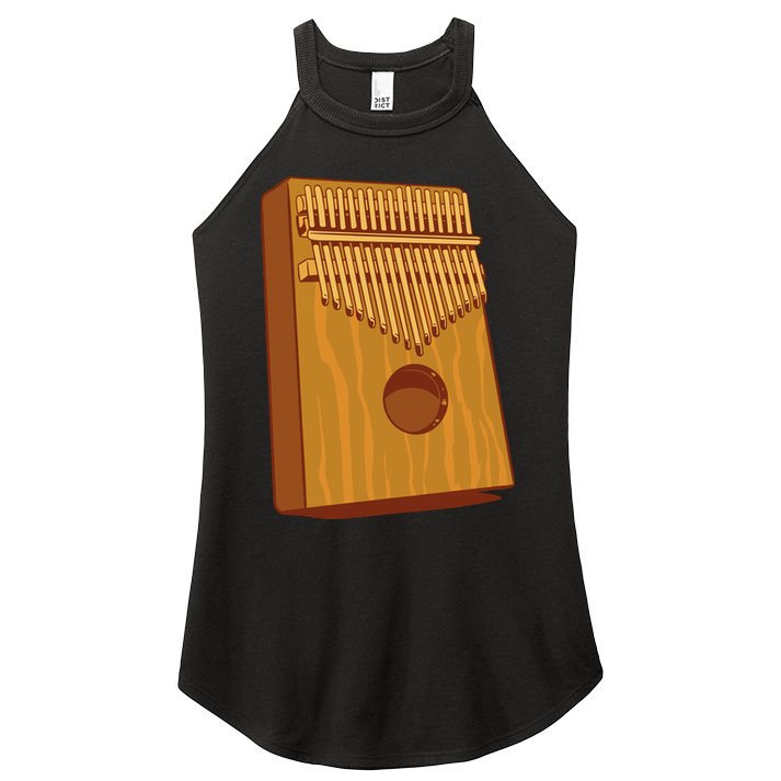 Kalimba Musical Instrument Women's Perfect Tri Rocker Tank