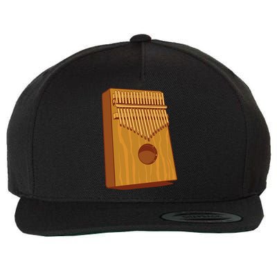 Kalimba Musical Instrument Wool Snapback Cap