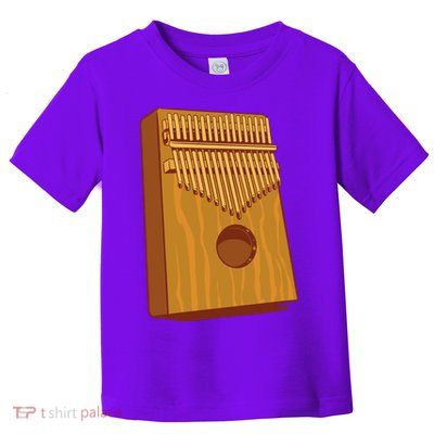 Kalimba Musical Instrument Toddler T-Shirt