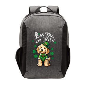 Kiss Me Im Irish Doodle Funny St Patricks Day Vector Backpack