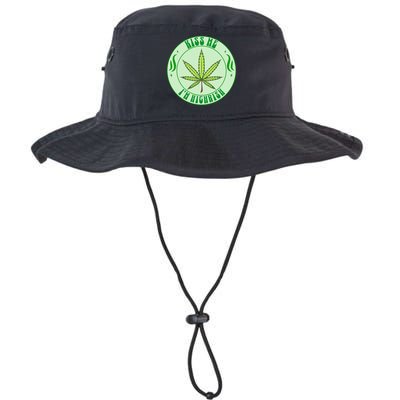 Kiss Me I'm Highrish St Patrick's Day Weed Stoner Bucket Hat