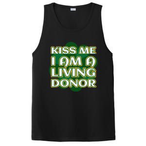 Kiss Me I'm A Living Donor St. Patrick's Organ Donor PosiCharge Competitor Tank