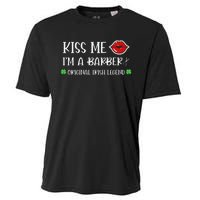 Kiss Me Im A Barber Original Irish Legend Cooling Performance Crew T-Shirt