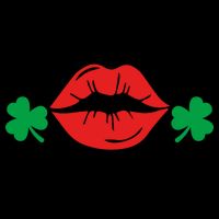 Kiss Me I'm Irish Funny St Patricks Day Drawstring Bag