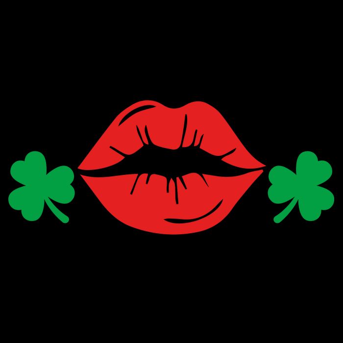 Kiss Me I'm Irish Funny St Patricks Day Drawstring Bag