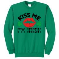 Kiss Me I'm Irish Funny St Patricks Day Sweatshirt