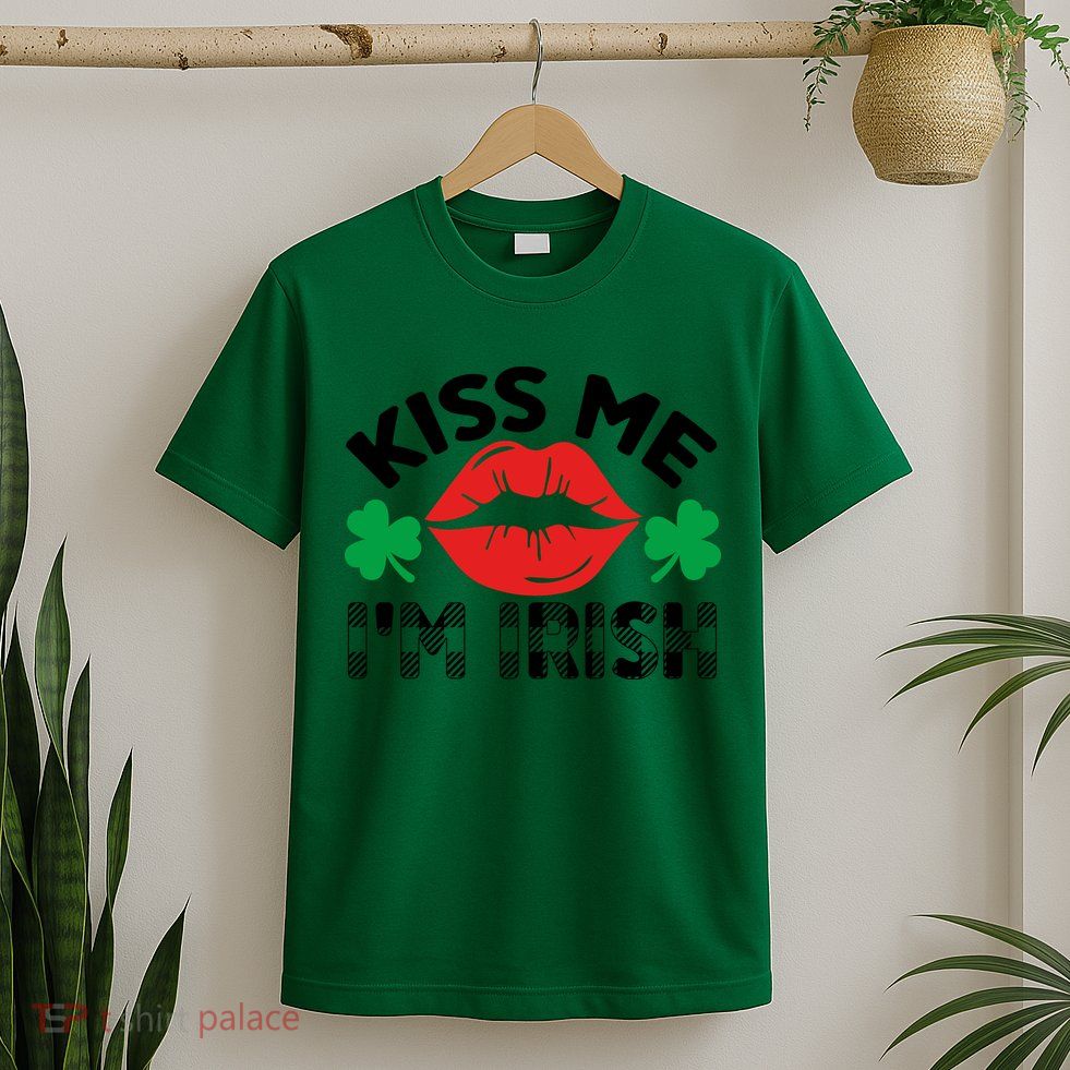 Kiss Me I'm Irish Funny St Patricks Day T-Shirt