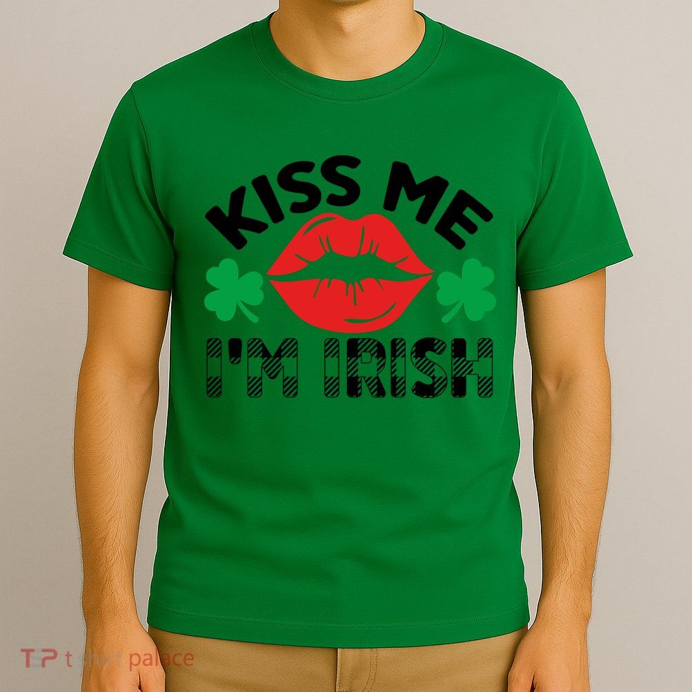 Kiss Me I'm Irish Funny St Patricks Day T-Shirt
