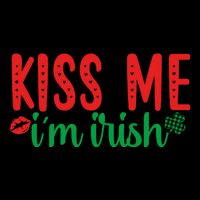 Kiss Me I'm Irish Funny St Patricks Day Wool Snapback Cap