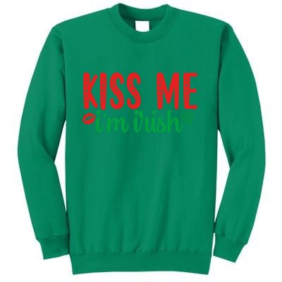 Kiss Me I'm Irish Funny St Patricks Day Sweatshirt