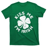 Kiss Me I'm Irish TShirt Saint Patrick Day Shirt T-Shirt