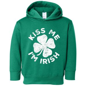 Kiss Me I'm Irish TShirt Saint Patrick Day Shirt Toddler Hoodie