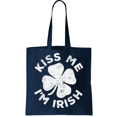 Kiss Me I'm Irish TShirt Saint Patrick Day Shirt Tote Bag