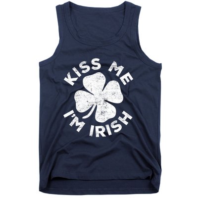 Kiss Me I'm Irish TShirt Saint Patrick Day Shirt Tank Top