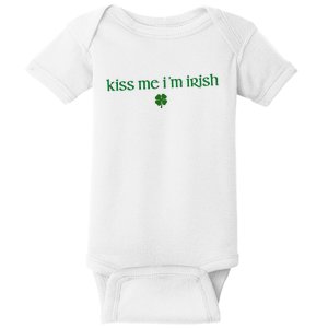 Kiss Me IM Irish Baby Bodysuit