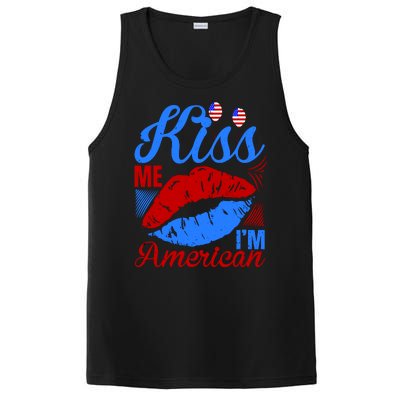 Kiss Me Im American PosiCharge Competitor Tank