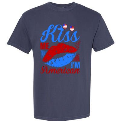 Kiss Me Im American Garment-Dyed Heavyweight T-Shirt