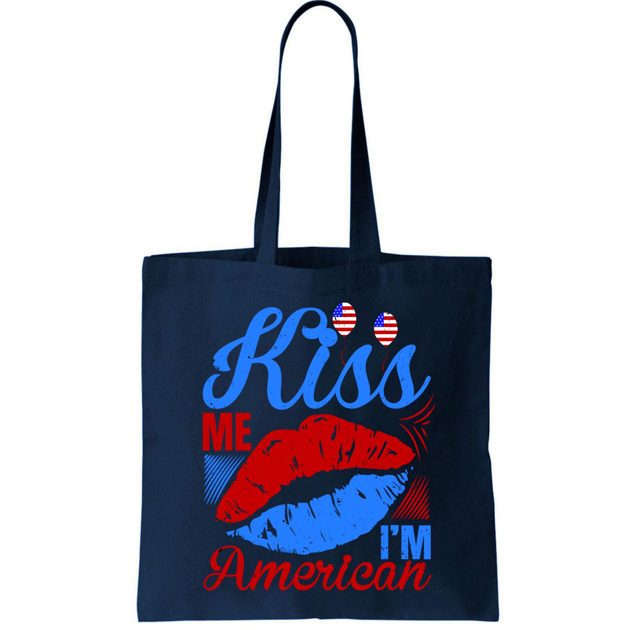 Kiss Me Im American Bag