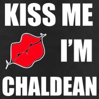 Kiss Me Im Chaldean 11oz C Handle Ceramic Mug