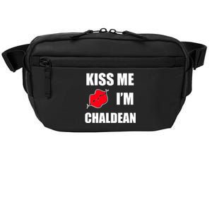 Kiss Me Im Chaldean Crossbody Pack