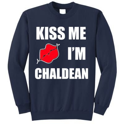 Kiss Me Im Chaldean Sweatshirt