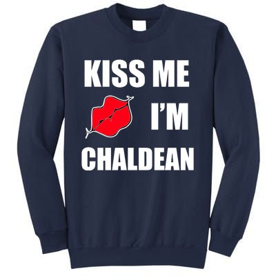 Kiss Me Im Chaldean Sweatshirt