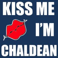 Kiss Me Im Chaldean 16 in Basic Backpack