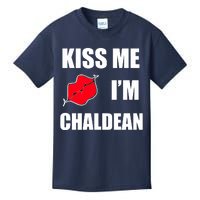 Kiss Me Im Chaldean Kids T-Shirt