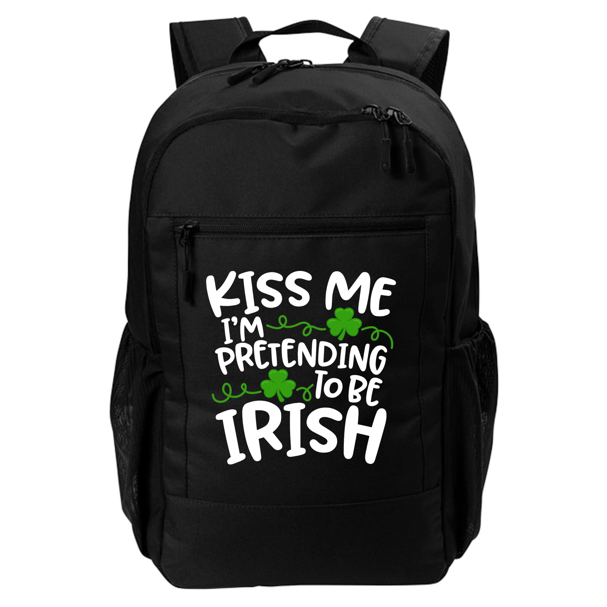 Kiss Me I'm Pretending To Be Irish Backpack