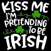 Kiss Me I'm Pretending To Be Irish Backpack