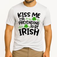 Kiss Me I'm Pretending To Be Irish Cooling Performance Crew T-Shirt