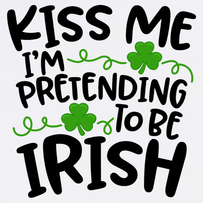 Kiss Me I'm Pretending To Be Irish Cooling Performance Crew T-Shirt