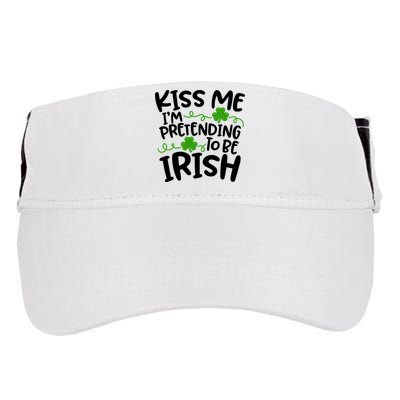 Kiss Me I'm Pretending To Be Irish Adult Drive Performance Visor