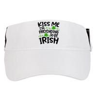 Kiss Me I'm Pretending To Be Irish Adult Drive Performance Visor
