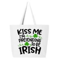 Kiss Me I'm Pretending To Be Irish 25L Jumbo Tote