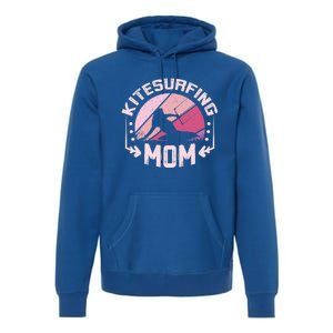 Kiteboarding Mother Kitesurfing Mom Cool Gift Premium Hoodie