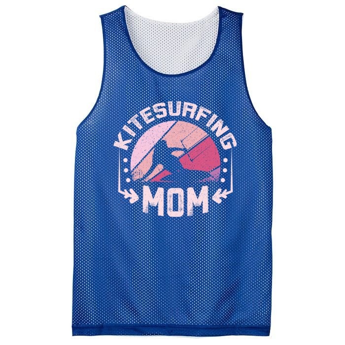 Kiteboarding Mother Kitesurfing Mom Cool Gift Mesh Reversible Basketball Jersey Tank