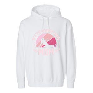 Kiteboarding Mother Kitesurfing Mom Cool Gift Garment-Dyed Fleece Hoodie